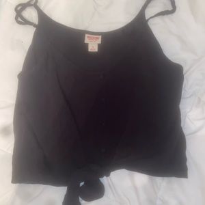 black blouse tank top